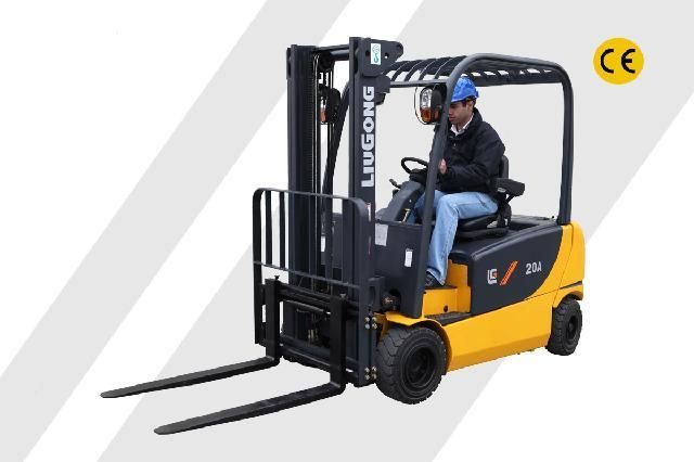LG Clg Series Four-Point Single/Double-Drive Electric Forklift 1ton 2ton 3ton 3.5ton