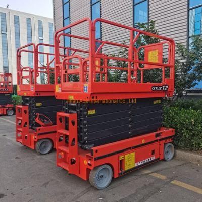 Electric Battery Driven Self-Propelled Scissor Work Lift