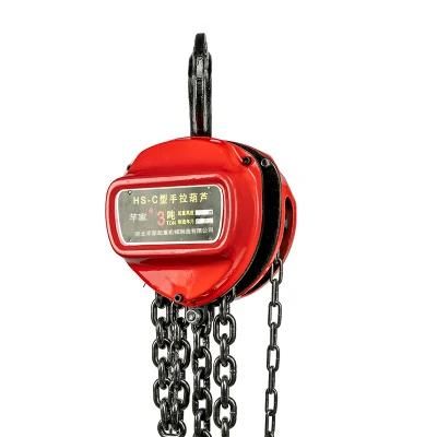 2 Ton Circular Hsc Type Chain Block Manual Chain Hoist