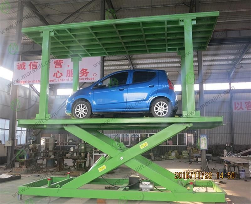 High Quality Invisible Garage Car Parking Platform Lift