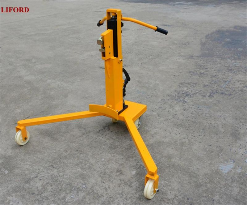 350kg Portable Hydraulic Lifting Drum Handler Drum Truck Trolley Dt350c