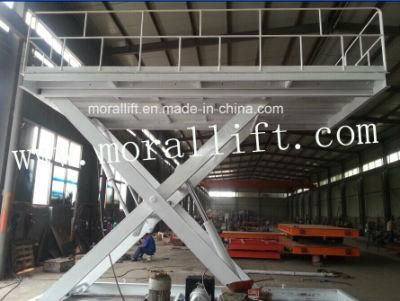 Heavy Duty Hydraulic Stationary Scissor Lift Platform with CE