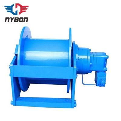 Boat Use 10 Ton 20 Ton Capacity Hydraulic Pulling Winch for Sale with Wire Rope