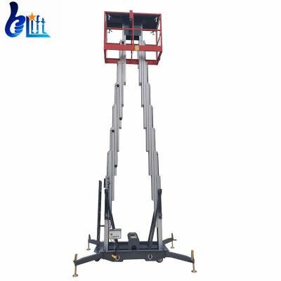 18m Aluminum Electric Aerial Construction Work Man Ladder Lift