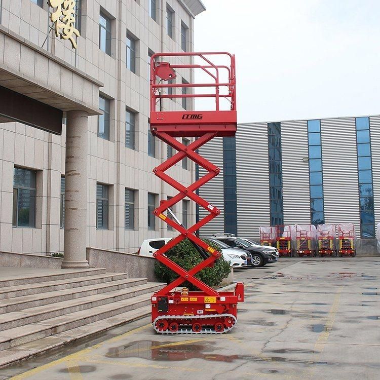 200kg Building Crane Ltmg Work Platform Lifts Double Scissor Lift