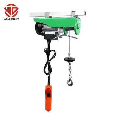 Mini Electric Hoist 100kg 200kg PA200 12m Mini Construction Hoist