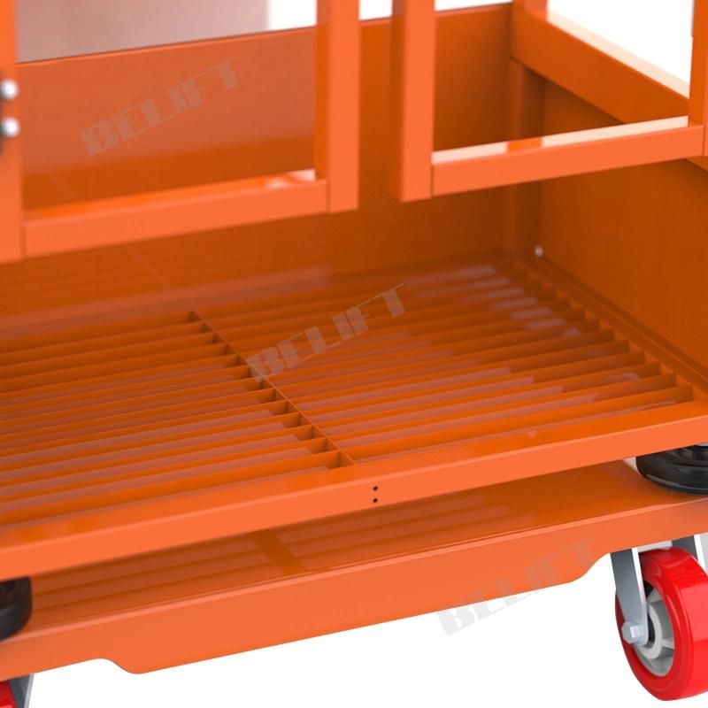 4m-7m Warehouse Hydraulic Cargo Lift machinery Elelctric Order Picker