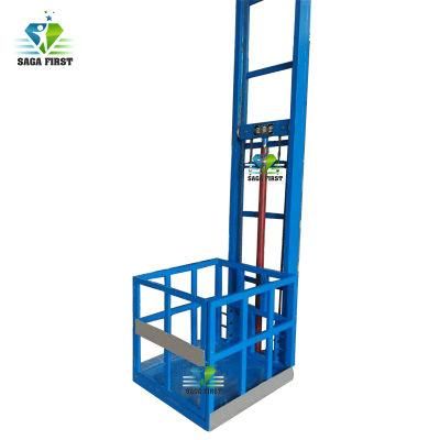 Indoor Warehouse Electric Hydraulic 2 Ton Electric Cargo Lift