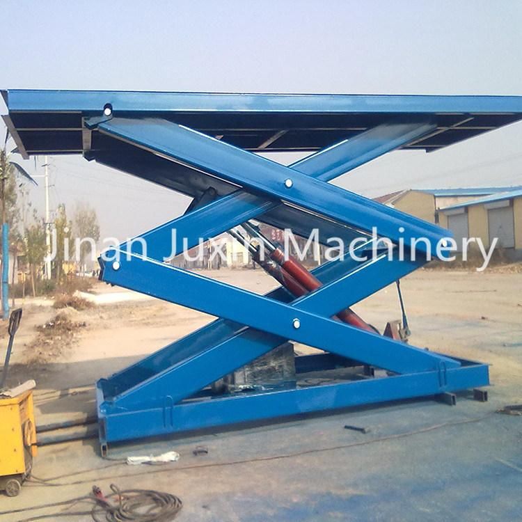 Stationary Hydraulic Goods Scissor Lift Lifting Platform