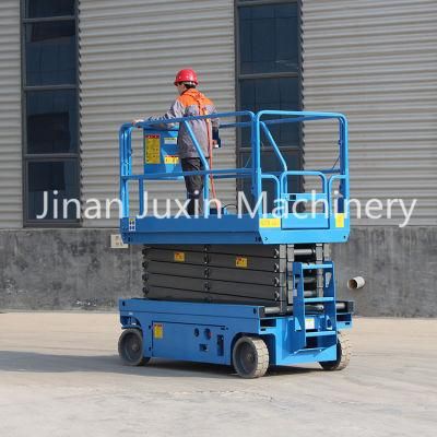 Self Propelled Light Weight Remote Control Electric Hydraulic Elevator Scissor Lifting Platform