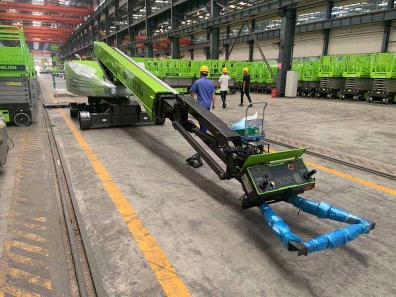 Zoomlion Zt20j 22.75m Telescopic Boom Lifts Aerial Work Platform 454 Kg