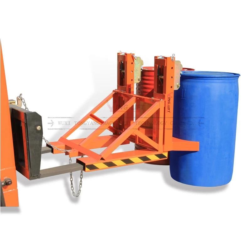 Single Eagle-Grip Forklift Drum Grabber/Drum Gripper Dg720c