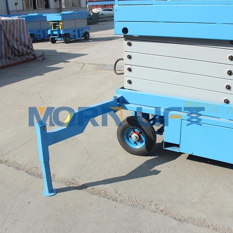 18m Working Height Aerial Work Platform Mobile Scissor Lift