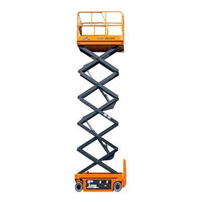 12m Indoor and Outdoor Mobile 230kg Hydraulic Movable Scissor Lift for Sale