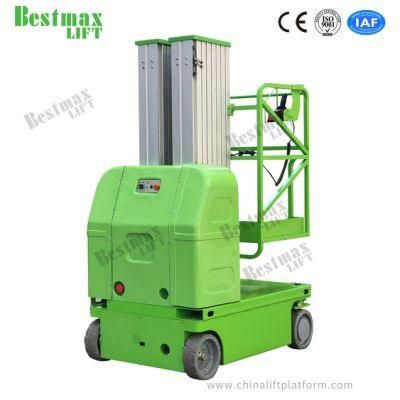 9.5m Working Height Dual Mast Self Propelled Vertical Lift