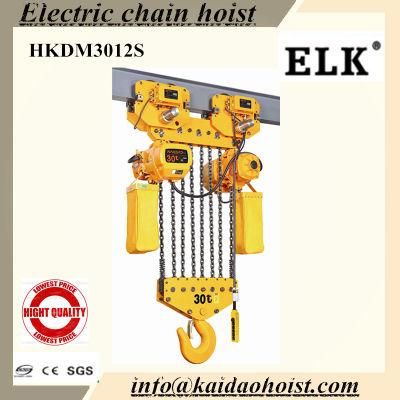 35 Tons Electric Chain Hoist with Electric Trolley (HKD 3516S)