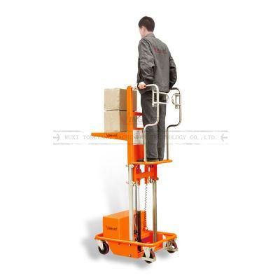 Hot Sale Hotel Maintenance Hydraulic Scissor Lift Aerial Work Platform High Lever Self-Propelled Order Picker with CE Certificate