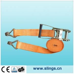2018 Ratchet Strap with Double J Hook and Aluminium Ratchet