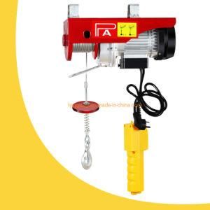 Industrial PA600 300kg 220V Mini Micro Electric Wire Rope Winch Hoist