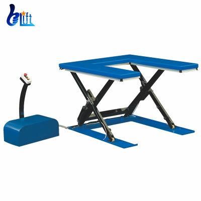 1ton 85cm Customized Low Profile Hydraulic Scissor Lift Table