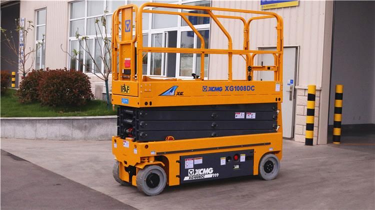 XCMG Official Xg1008DC Construction 10m High Portable Car Lifting Equipment