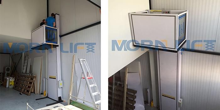 4m Hydraulic Vertical Electric Wheelchair Lifts for Elder or Wheelchair Users