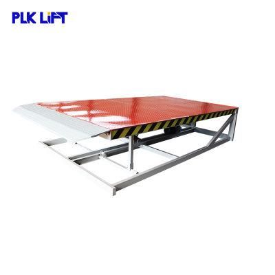 Manual Hydraulic Lifter Loading Dock Equipment Container Truck Lift Ramp