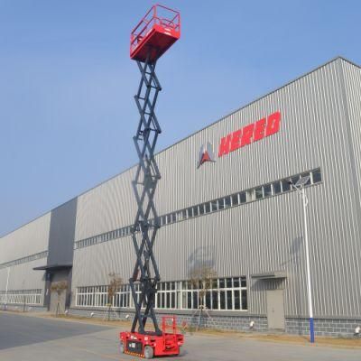 Electric Hydraulic Portable Mobile Elevation Scissor Lifting Platform Equipment for Aerial Work Home Cleaning
