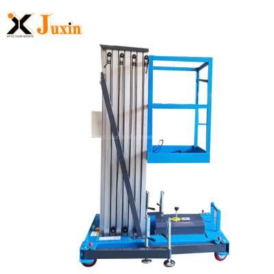 Single Person Aluminum Alloy Aerial Lifting Platform Lift Tables Aerial Working Platform