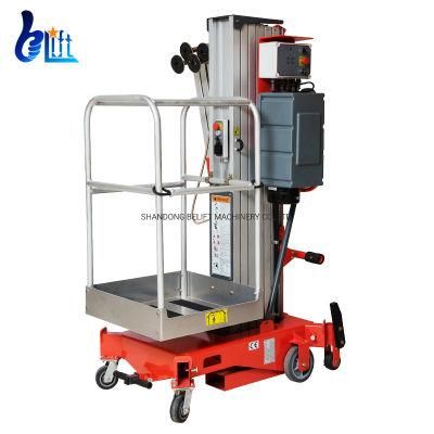 10m CE Outdoor Man Lift Easy to Load by One Person Aerial Work Platform