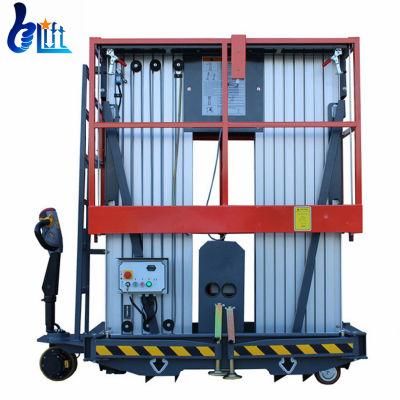 16m Electric Walking Hydraulic Aerial Man Construction Work Lift Platform