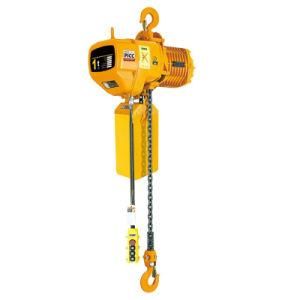 Electric Chain Hoist 0.5 Ton 7.5 Ton Single and Double Speed 380V Fixed Hook 415 Chain Hoist