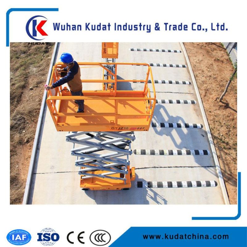 11m electric Mobile Scissor Lift with 500kg Rated Capacity