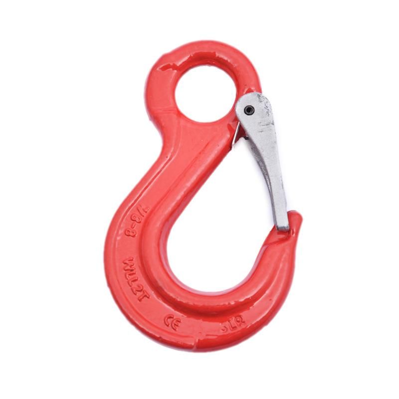 G80 G100 Eye/Clevis Sling/Safety Hook with Latch for Lifting