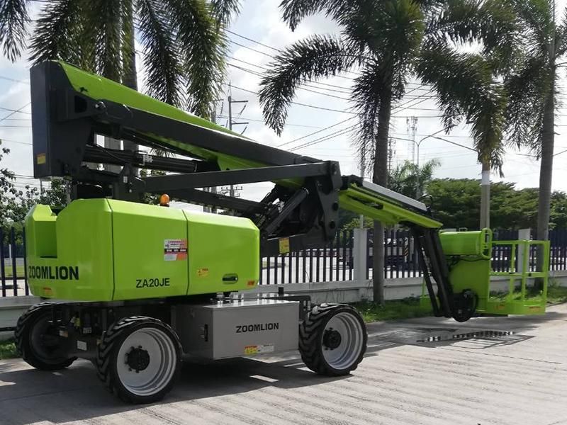 Zoomlion Za20je 20m Electric Articulating Boom Man Lift