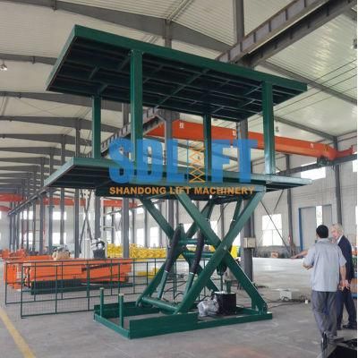 Hydraulic Scissor Car Self Lift Stacker with Ce