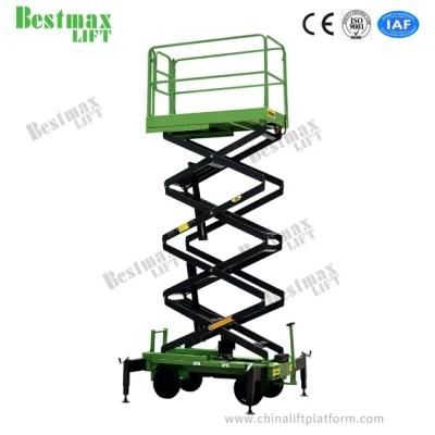 7.5m Electric Scissor Lift Table Man Lift for Aerial Work