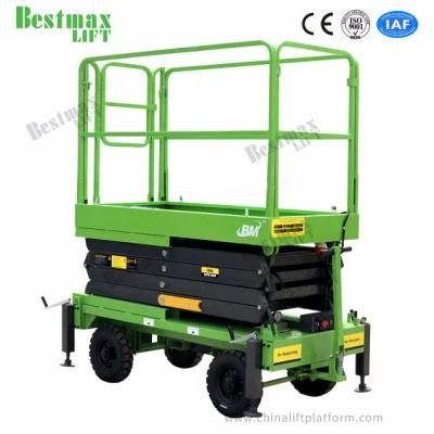 Mk750 Model Mobile Aerial Work Platform with 500kg Load Capacity