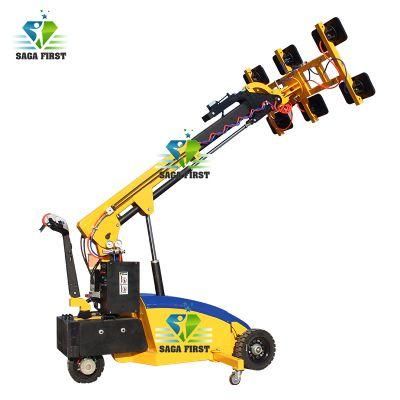 Handling Moving and Installing Vacuum Glass Lifter for EU