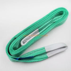 Polyester Flat Webbing Sling Lifting Sling Lifting Eye-Eye Belt