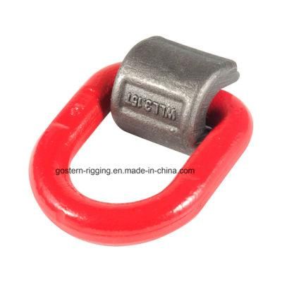 G80 Forged Alloy D Ring with Wrap of high Tensile