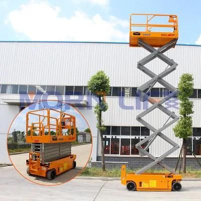 High Quality China 6m Morn CE Scissor for Sale Price Mobile Table Man Lift