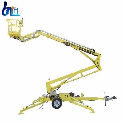 CE Trailer Electric Man Lift Construction Elevator Spider Lift Price