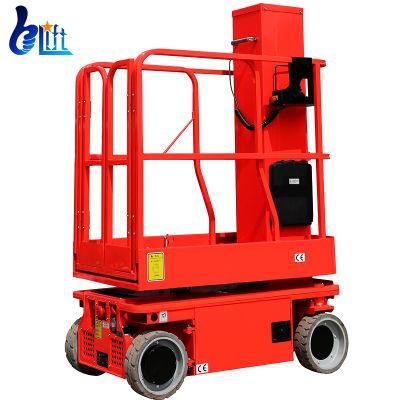227kg Hydraulic Aerial Elevated Work Platform Electric Mast Lift
