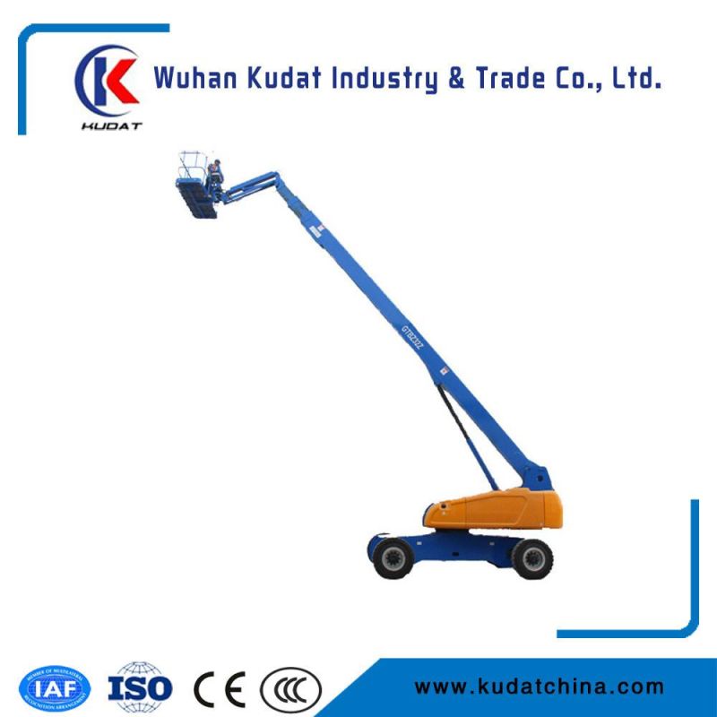 Gtbz32 Self-Propelled Hydraulic Telescopic Boom Lift with Yama Engine