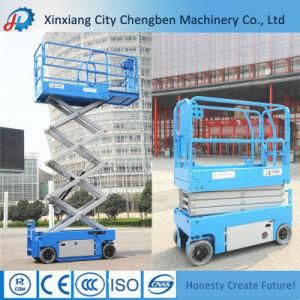 12m 4 Wheel Hydraulic System Scissor Lift with Long Lifetime