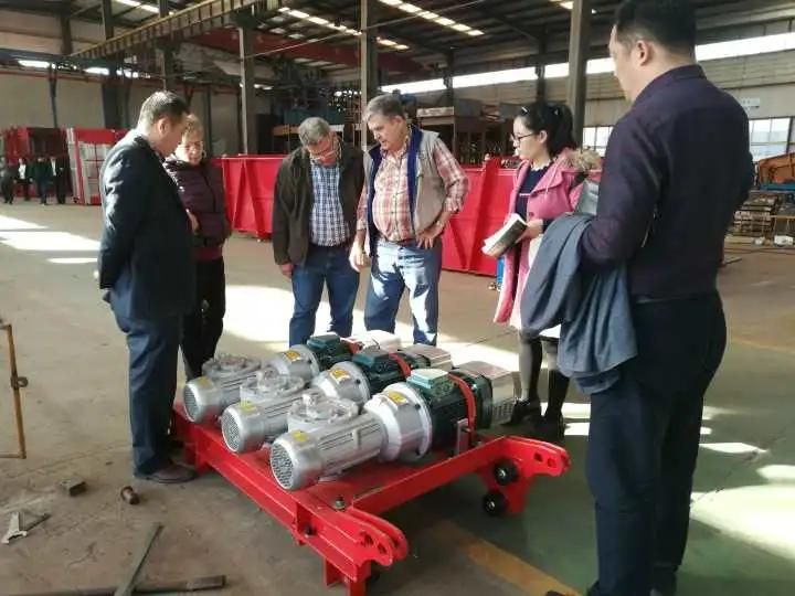 Double Cage Construction Hoist 2t Load Building Elevator Hoist