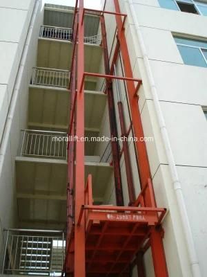 Hydraulic Driven Vertical Pallet Lift Goods Lift