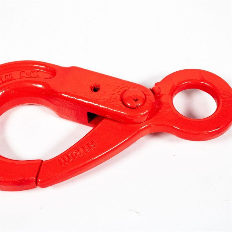G80 European Type Eye Self-Locking Hook Safety Hook