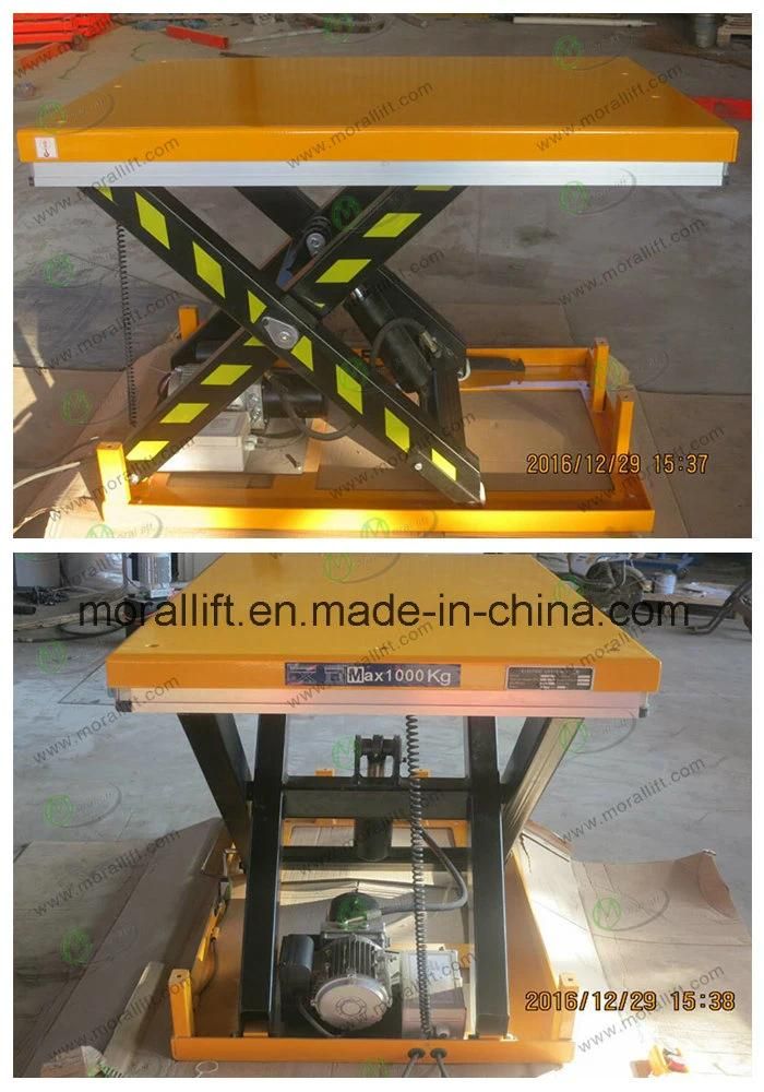 Electric Hydraulic Scissor Lift Table with CE